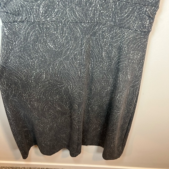 Eddie Bauer Lily Travel Dress Gray Faux Wrap UPF 50+ NEW Women's Size Large Tall - Picture 13 of 14